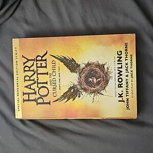 Harry Potter and the CURSED CHILD parts one and two J.K.Rowling book